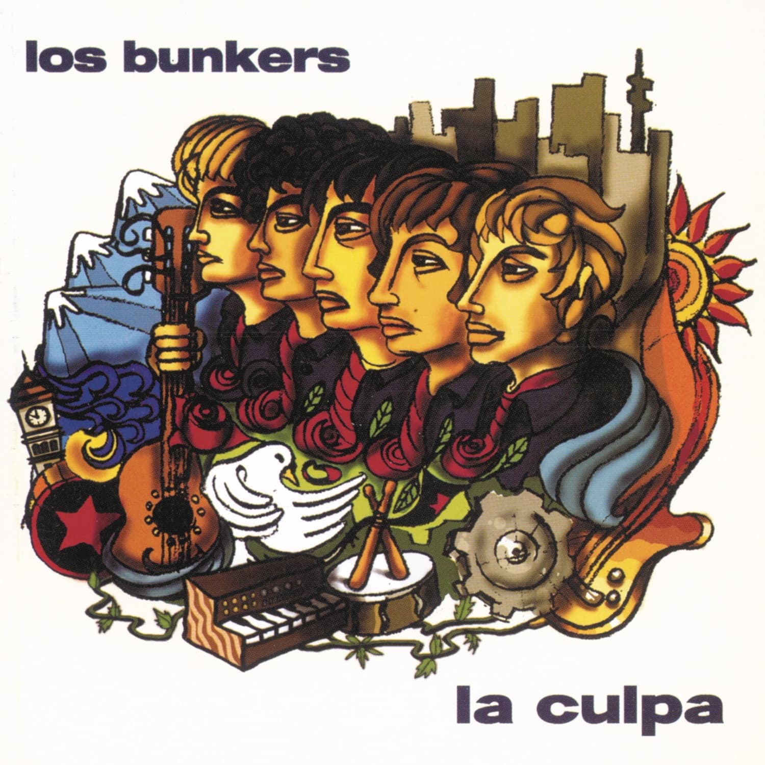 Los Bunkers — La Culpa – LP + 7 pulgadas